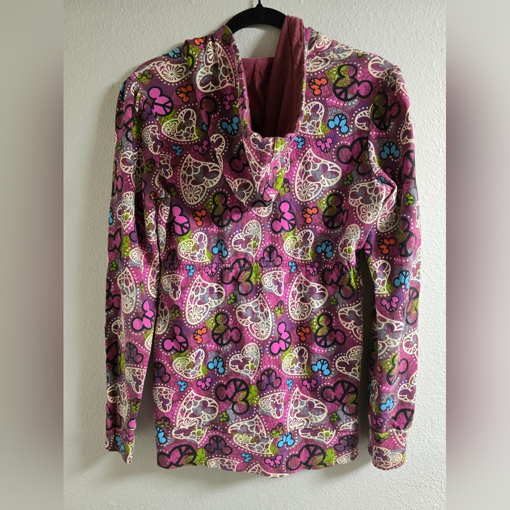 Tie Dye Peace Mickey Disneyland Parks Sweater - Picture 5 of 6